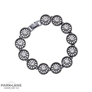 Park Lane Focus Bracelet Hematite Filigree Discs